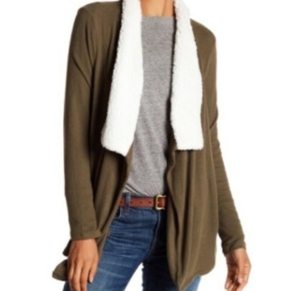 Long Green Cardigan